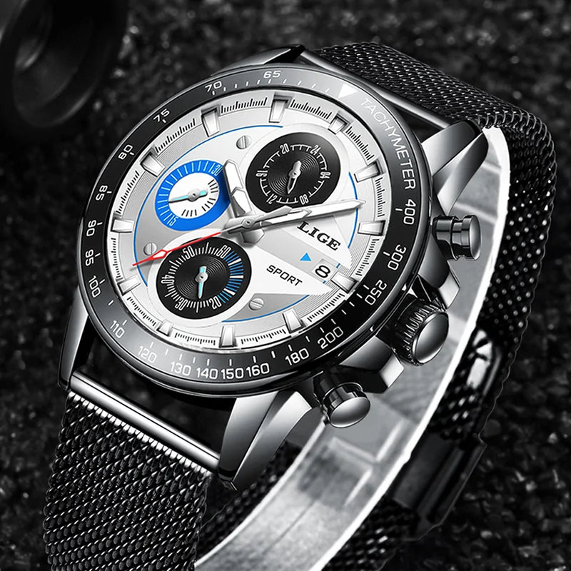 Men's Top Brand Luxury Waterproof  Wrist Watch