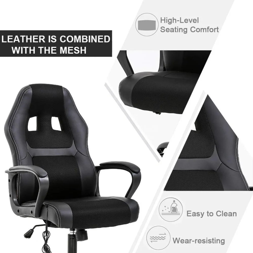 PC Gaming Chair Massage Office Chair