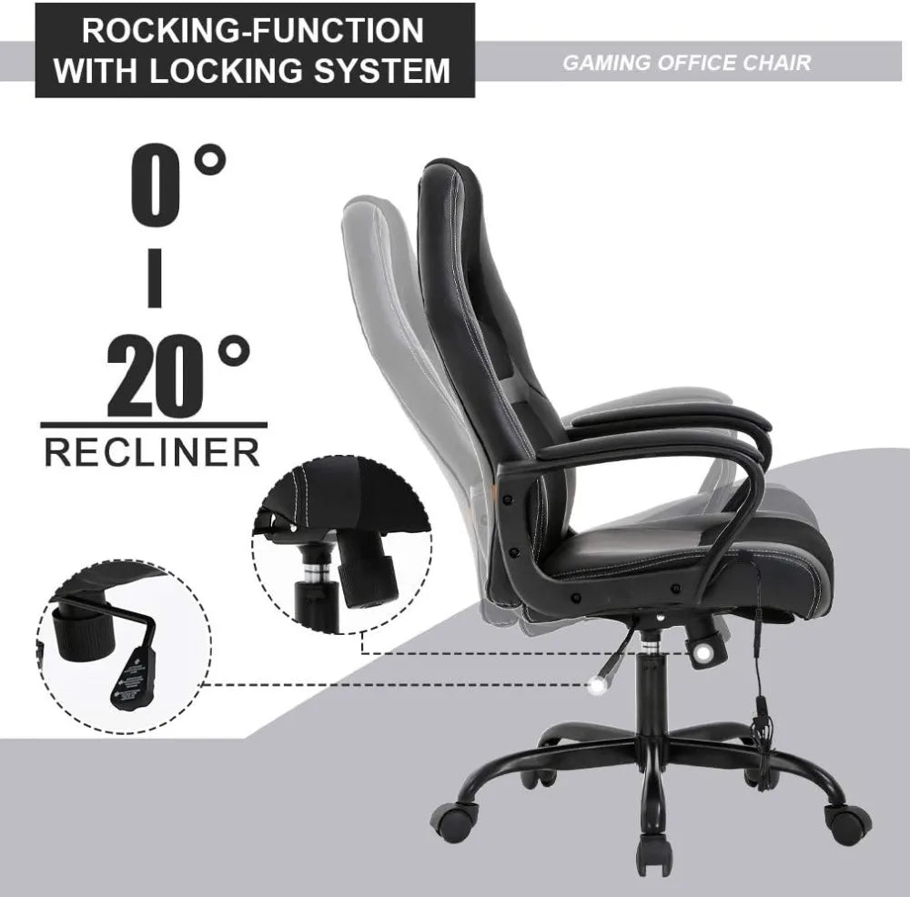 PC Gaming Chair Massage Office Chair