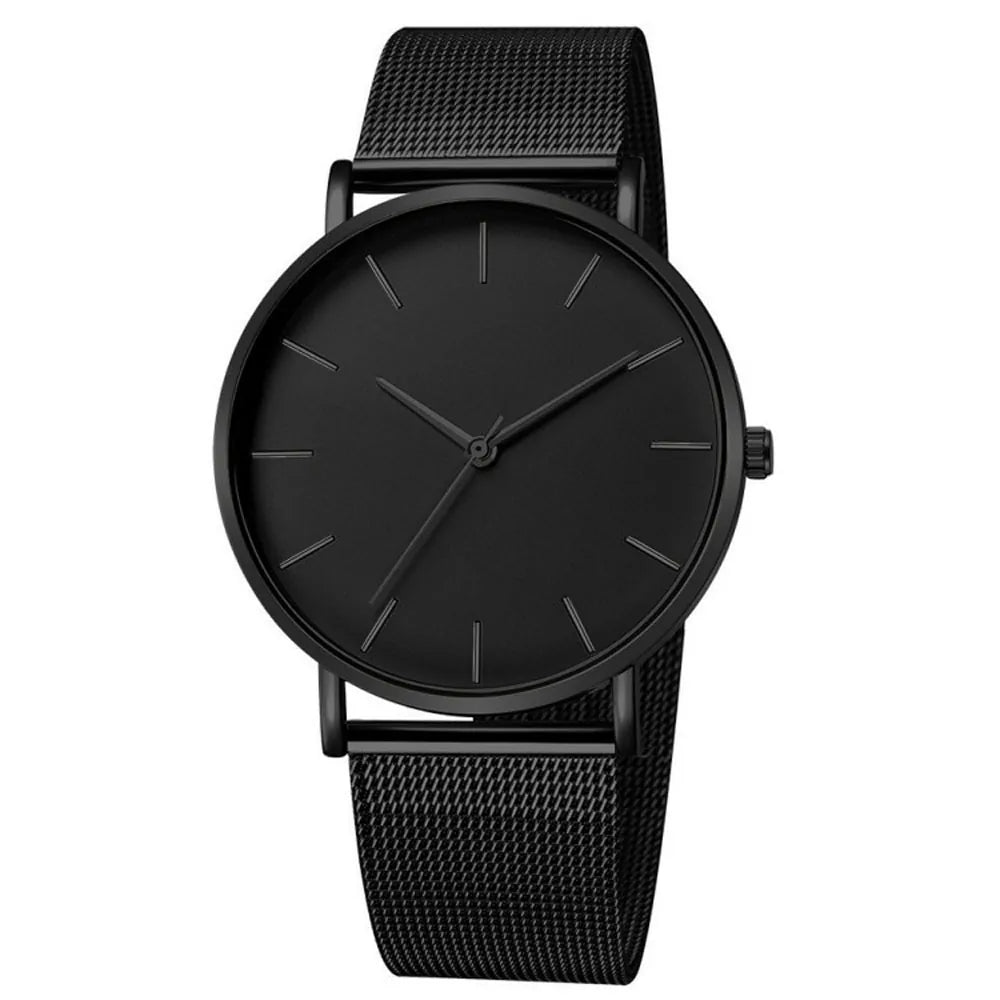 Mesh Belt Ultra-Thin Fashion Wrist Watch