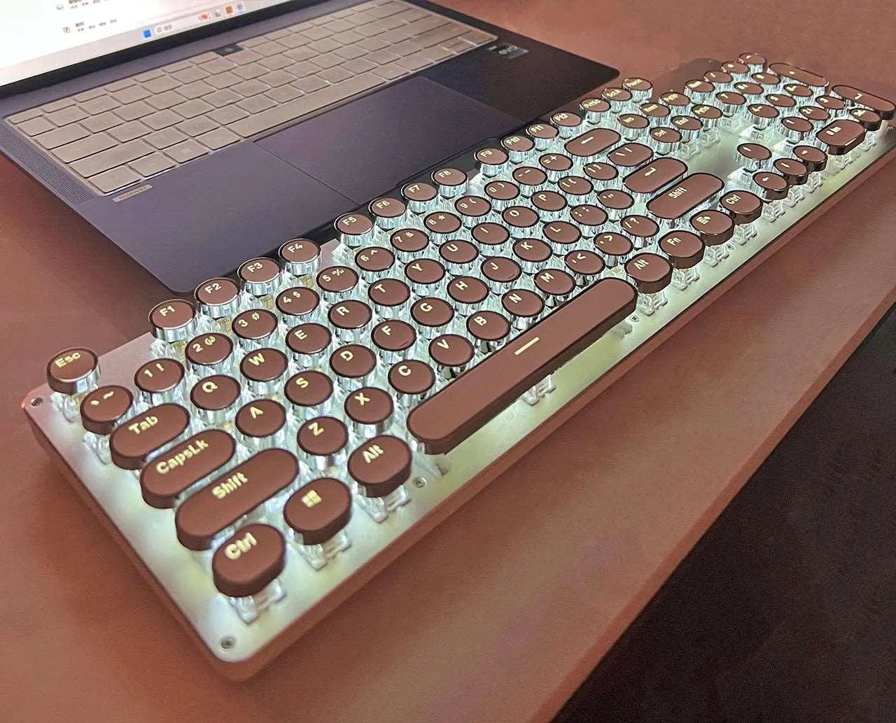 Retro Typewriter Bluetooth Keyboard 2